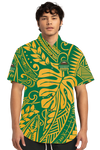 Polynesian Bowl - Aloha Button Up Shirt