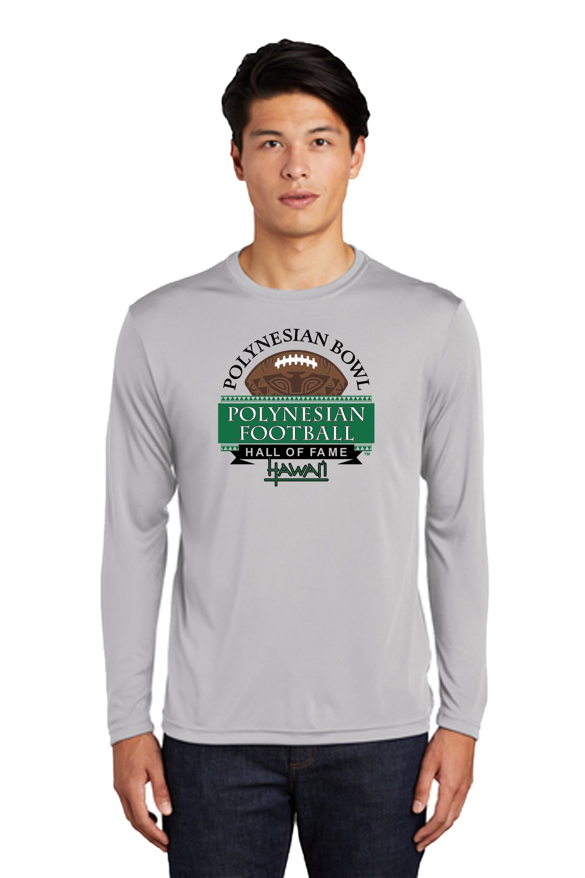 Polynesian Bowl - Long Sleeve Dri Fit Tee (Available in 3 Colors)
